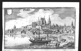 Nyon Kupferstich von Merian