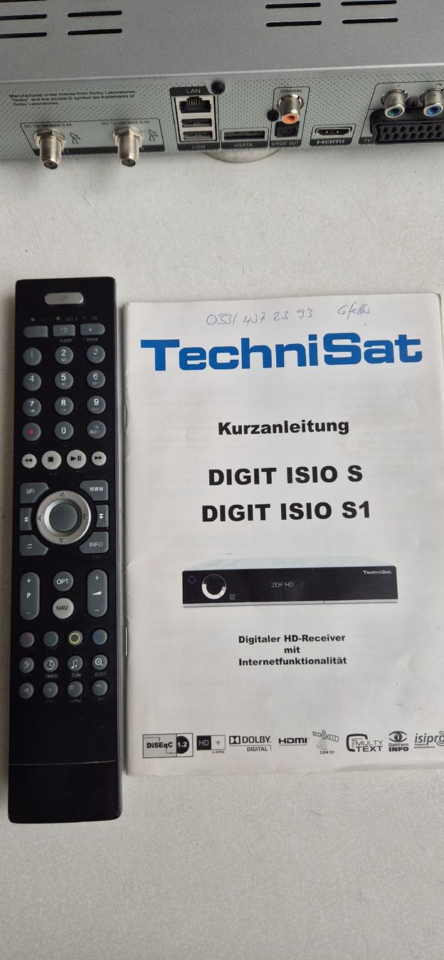 Technisat Récepteurs: Techni Sat Receiver mit Schweizer Programm empfang – D'occasion à Kerns par Luvro 7