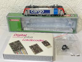 Arnold HN2459 E-Lok Reihe 186 SBB Cargo, Digital by Lenz