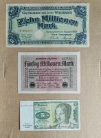 Lot de 3 billets Deutsche Mark (Anciens)
