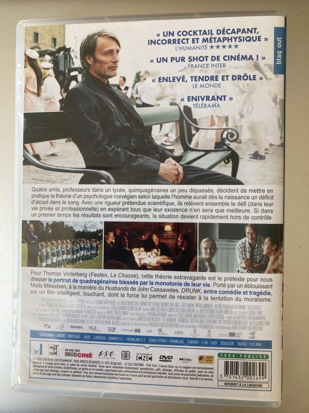 Alle DVDs: Drunk (fr-dk) Mads Mikkelsen - Thomas Vinterberg – Gebraucht aus Neuchâtel von Rougesky 1