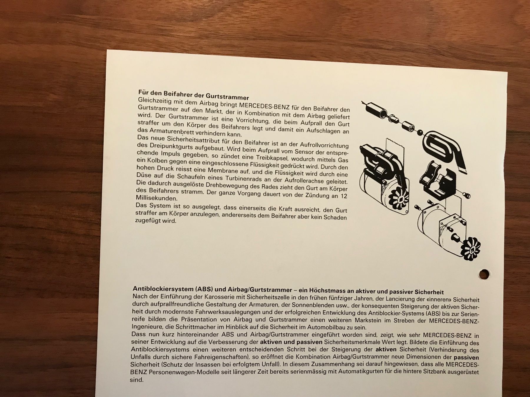 Documenti: Mercedes Prospekt – Usato da Balterswil venduto da Jeko1967 1