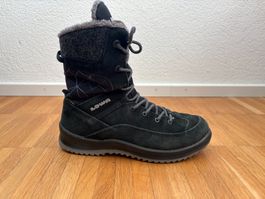 Lowa Bianka GTX Winterstiefel schwarz gefüttert, Gr. 35