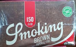 filtres smoking brown biodégradables