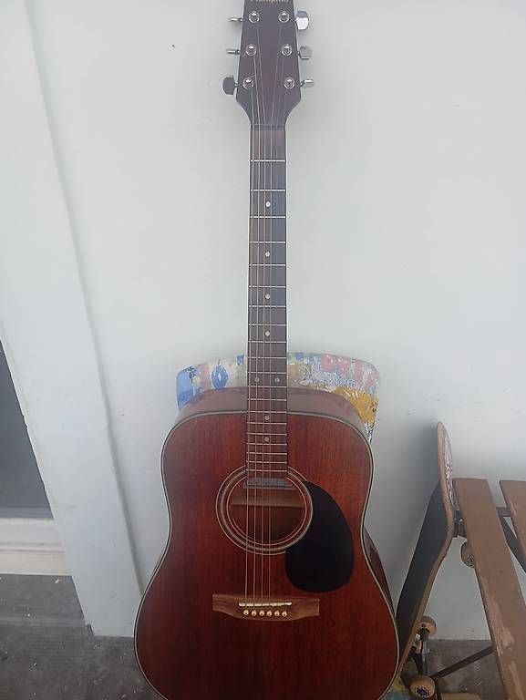 Strumenti musicali: Akustikgitarre Memphis LM-6 Modell 2017 gebraucht – Usato da Basel venduto da Petergunn