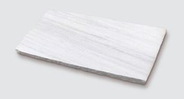 Bodenplatten aus weissen Quarzit / Herkunft Brasilien