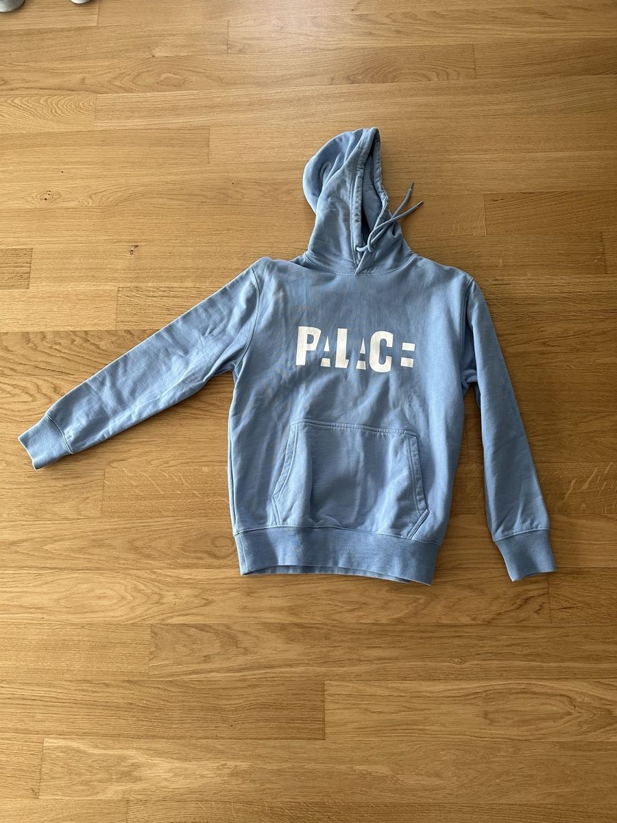 Palace Maglioni & Felpe: Palace Block Hood, hellblau, Grösse S – Nuovo (secondo la descrizione) da Ebikon venduto da Ecnerolf.