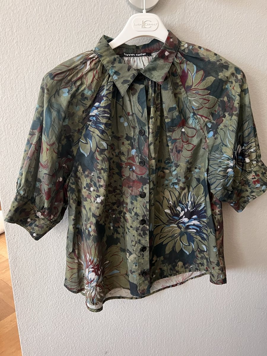 Hannes Roether Blusen: Bluse hannes roether, NEU, Gr. L, grün – Gebraucht aus Solothurn von Brini06