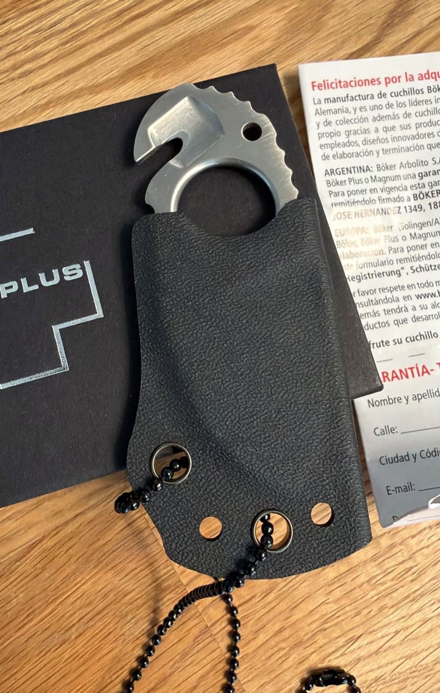 Zubehör: BÖCKER PLUS AMMONIT IWA 2016 NACKENMESSER – Neu und originalverpackt aus Zürich von Frei-Occasionen 3