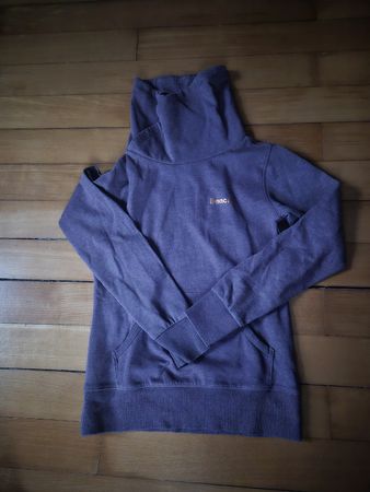 Bench Hoodie mit hohem Kragen, Lila, Grösse 36/S
