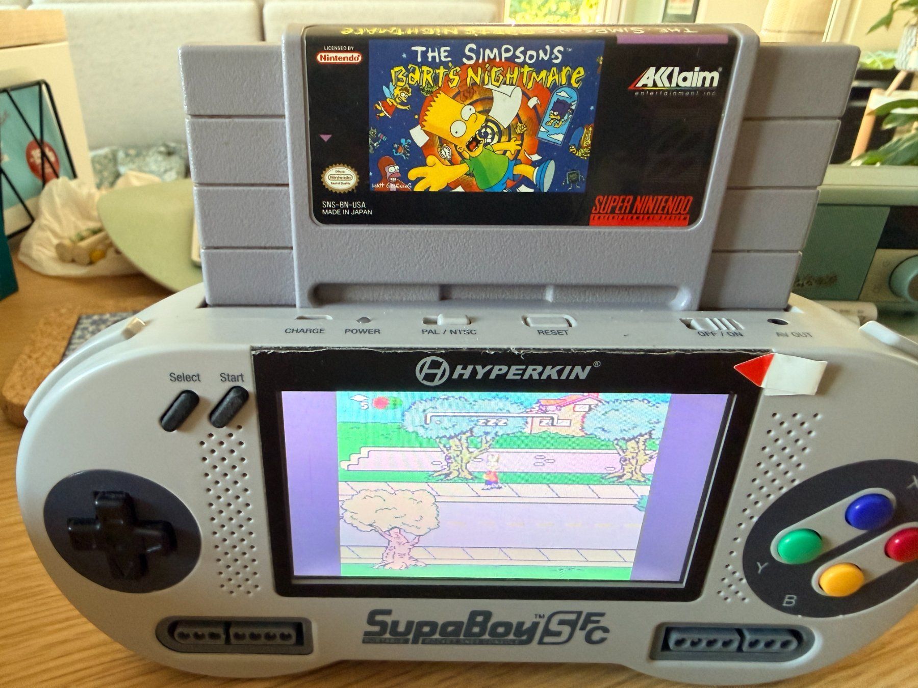 Giochi: Jeu SNES US loose: Bart's Nightmare – Usato da Bellevue venduto da LarsUlrich01 3