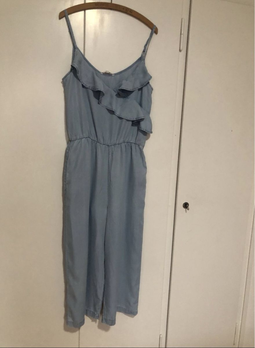 C&A Tute: Sommer-Overall hellblau Gr. 40 CLOCKHOUSE Lyocell – Usato da Zürich venduto da Herbion1