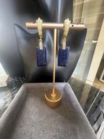 Ohrringe mit Lapislazuli HANDARBEIT 