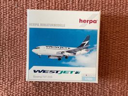 Herpa Wings 505789 Westjet Boeing 737-200