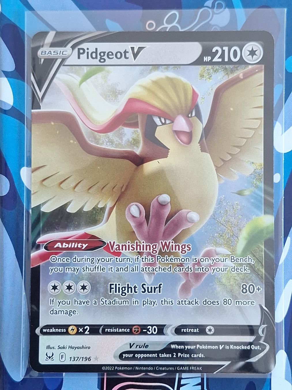 Pokémon Cartes à collectionner: Pidgeot V - #5Ord – D'occasion à Altstätten SG par GGsGameshop