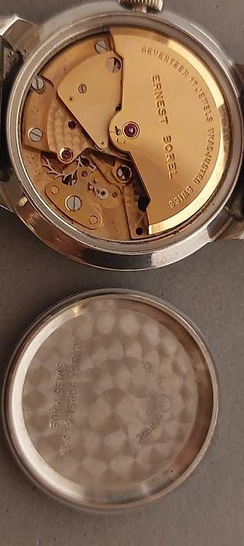 Swiss Orologi: Belle montre Automatic Ernest Borel Society défectueuse – Difettoso da Rolle venduto da mro_5nyk 4