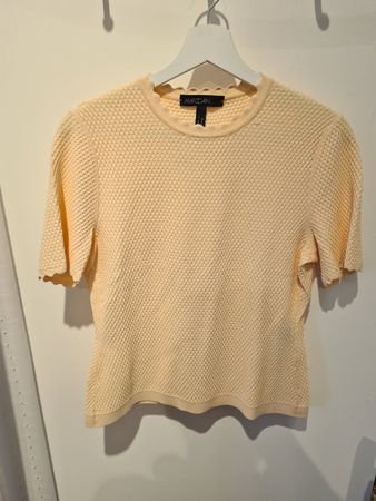 MARC CAIN Pullover creme Groesse N3 guter Zustand