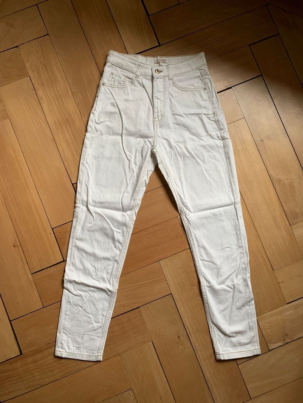 C&A Jeans: High Waist Jeans weiss - 36 – D'occasion à Zürich par Diazaio