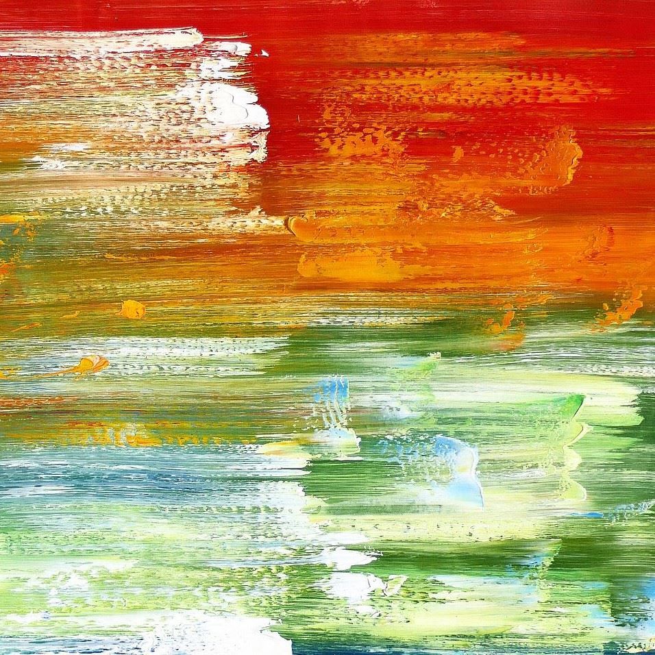 Reproduktionen & Neuware: Abstrakt - Berlin an der Weltzeituhr – Neu (gemäss Beschreibung) aus Larnaca von KunstDepot24 5