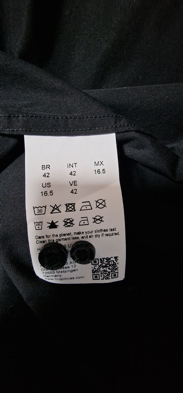 Hugo Boss Camicie: Schwarzes Hugo Boss Hemd Grösse 42 – Nuovo (secondo la descrizione) da Chur venduto da car_5clc 4