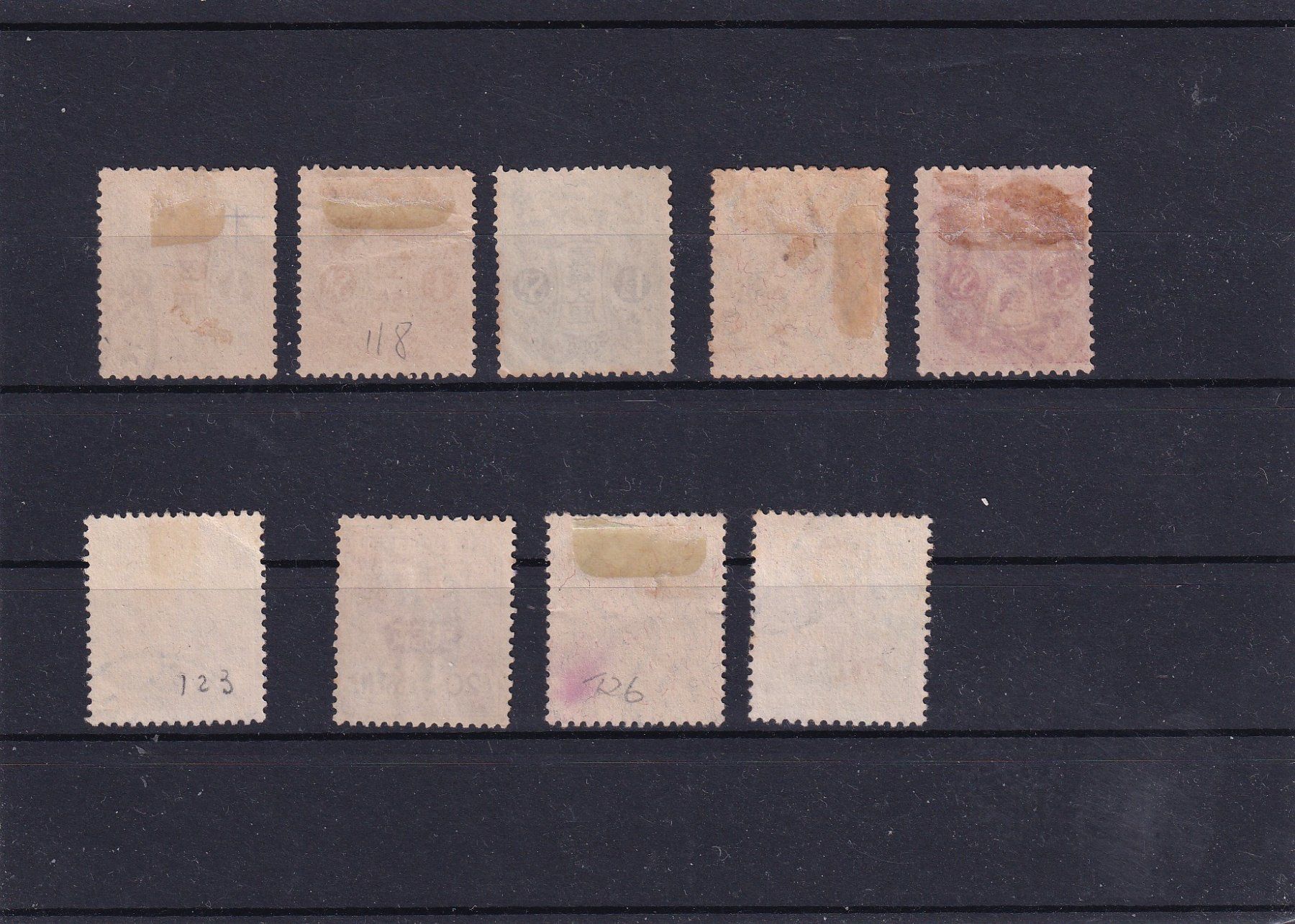 Tous les timbres: Japan 1908 Série courante – Neuf (Voir description) à Birsfelden par chr_yq2g 1