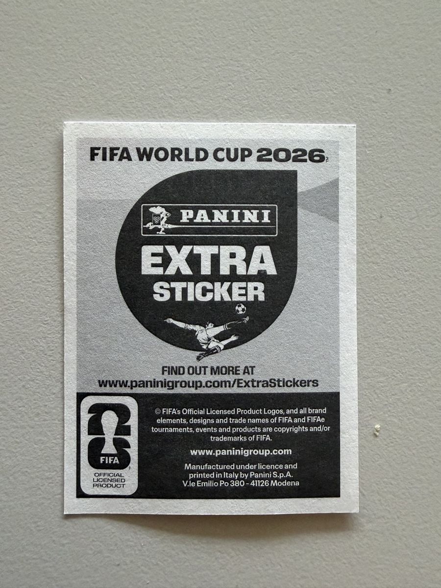 Panini Sammelbilder & Trading cards: Moisés Caicedo Extra Sticker - Panini WM 2026 – Neu (gemäss Beschreibung) aus Fehraltorf von NickBru29 1