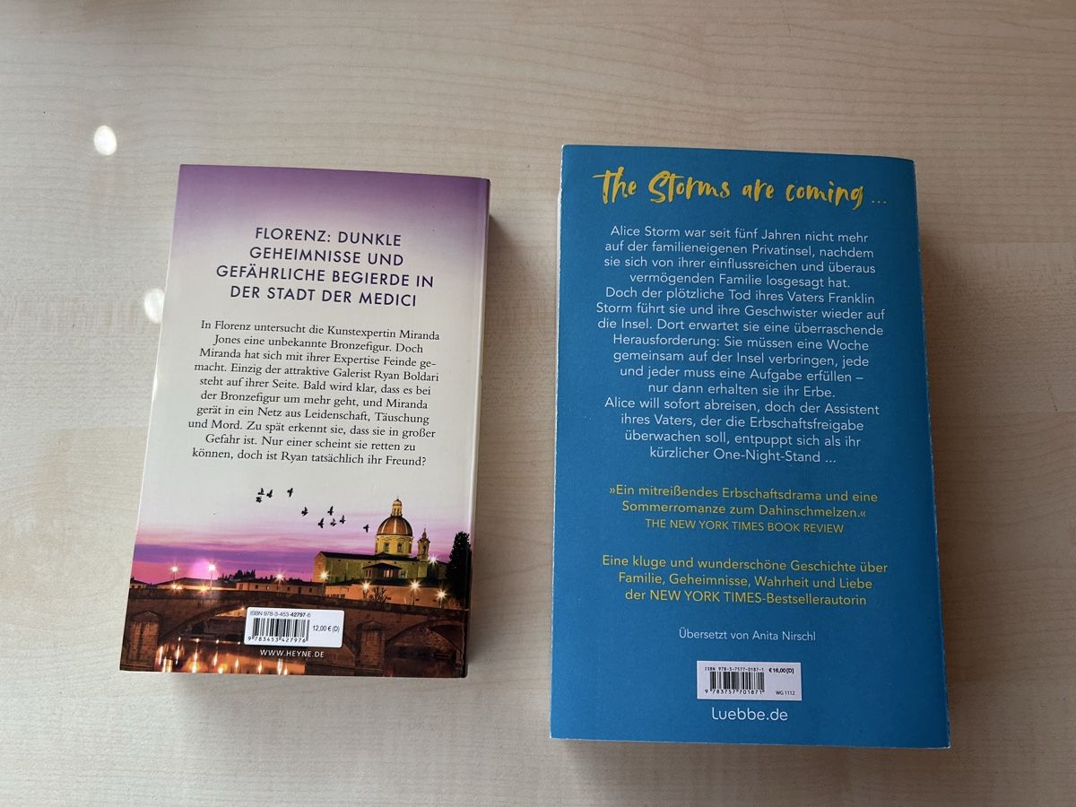 Libri: 2 verschiedene Bücher/ Belletristik – Nuovo (secondo la descrizione) da Diessenhofen venduto da Bmaurice 1