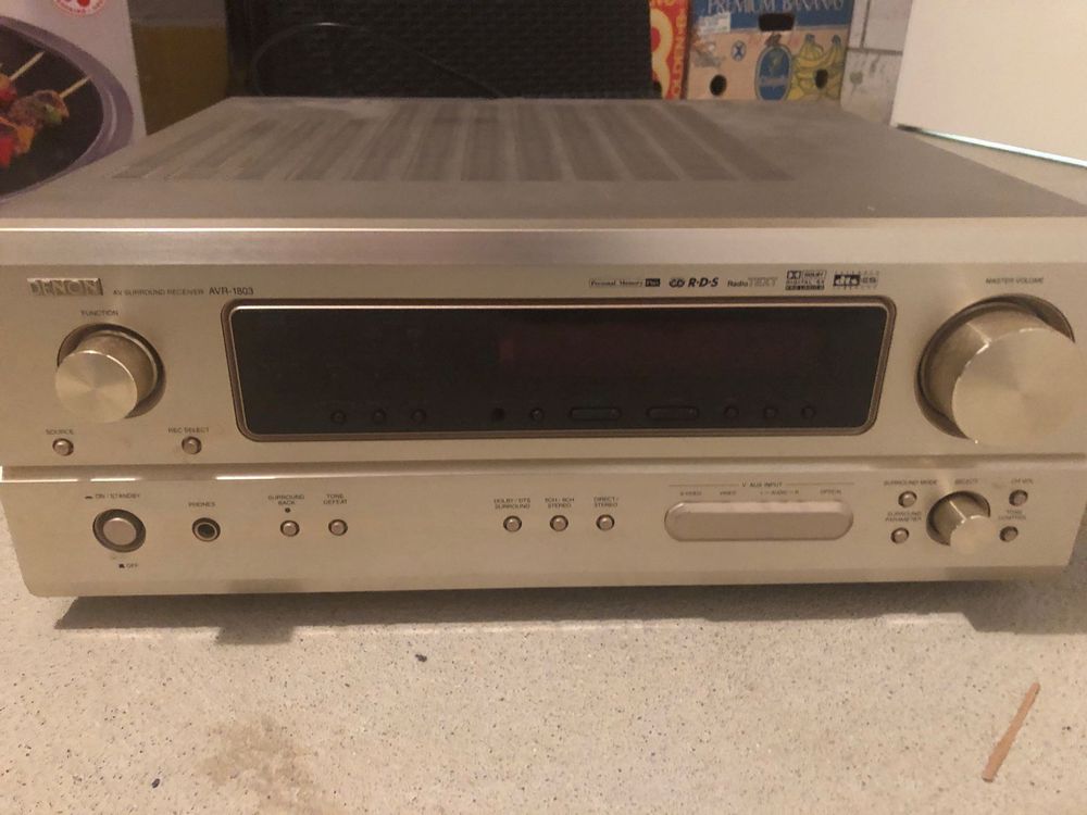 Denon Receiver AVR 1803 und Boxen KEF Kaufen auf Ricardo