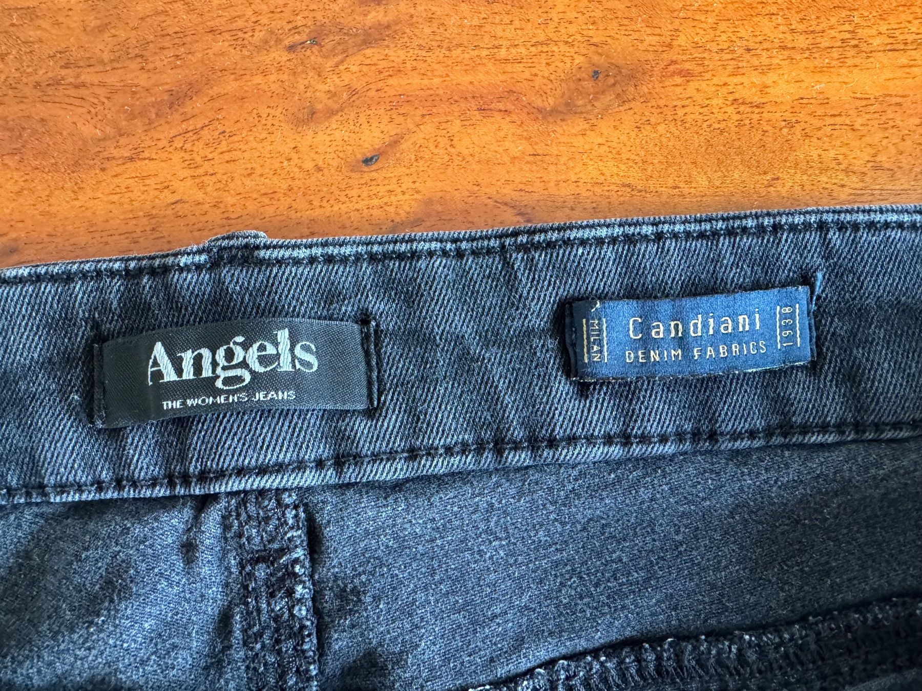 Angels Jeans: ANGELS JEANS, GR. 31, ANTHRAZIT, BEQUEM, ZEITLOS – Gebraucht aus Zürich von rolo66 5
