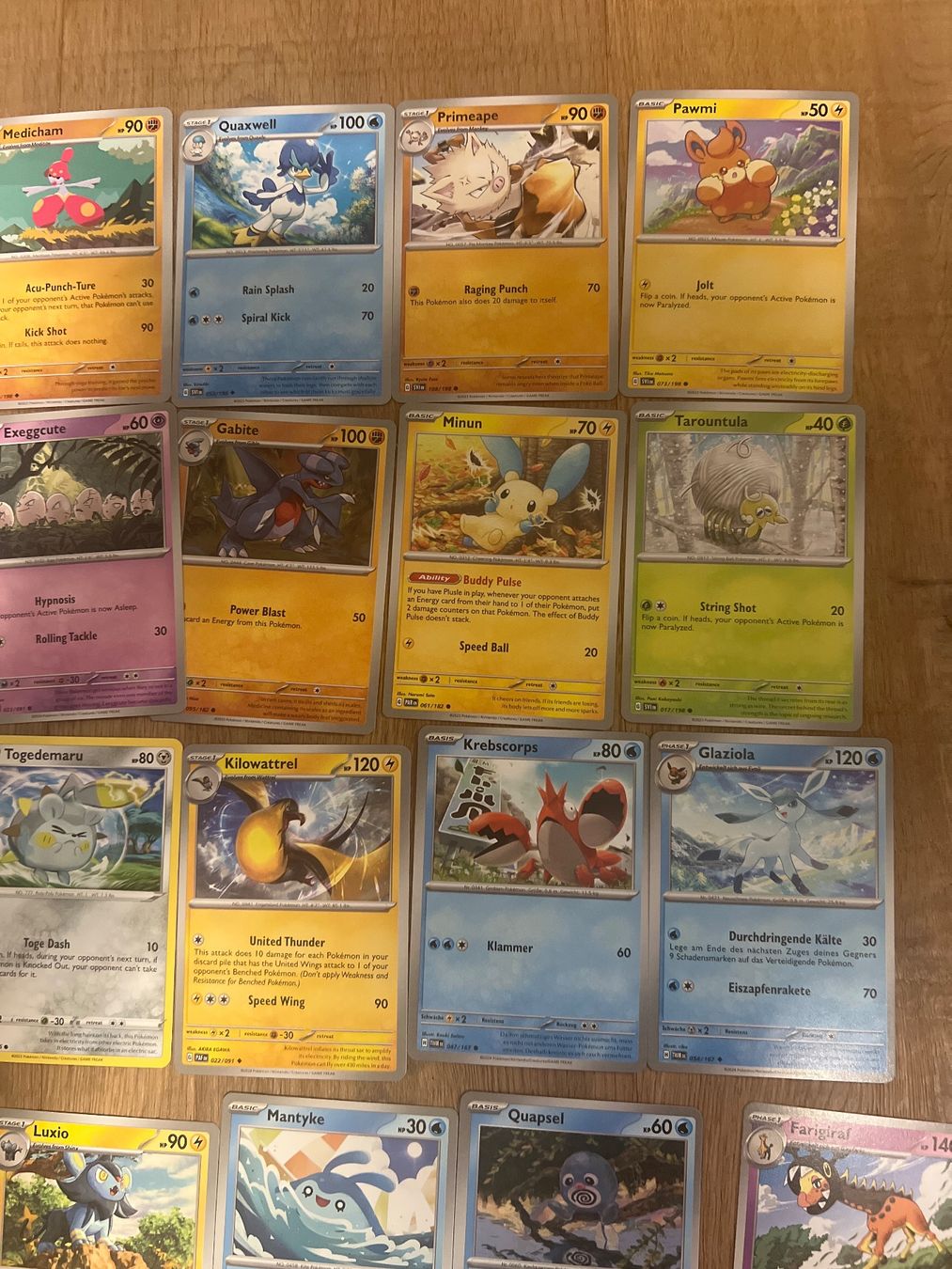 Pokémon Carte collezionabili: Diverse Pokemon-Karten Original – Nuovo (secondo la descrizione) da Wichtrach venduto da lor_m7t7 2