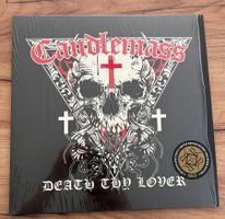 Candlemass Death Thy Lover Goldenes Vinyl mit Hyper Sticker