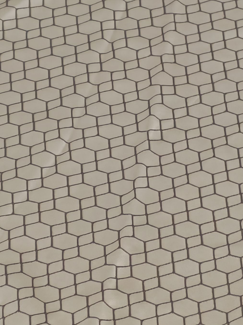 Tende: 4 Pieces Elegant Grey Honeycomb Pattern Curtain 140x235cm – Usato da Büsserach venduto da mis_fg52