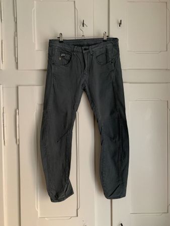 G-STAR - Tapered Jeans grau W27 L34