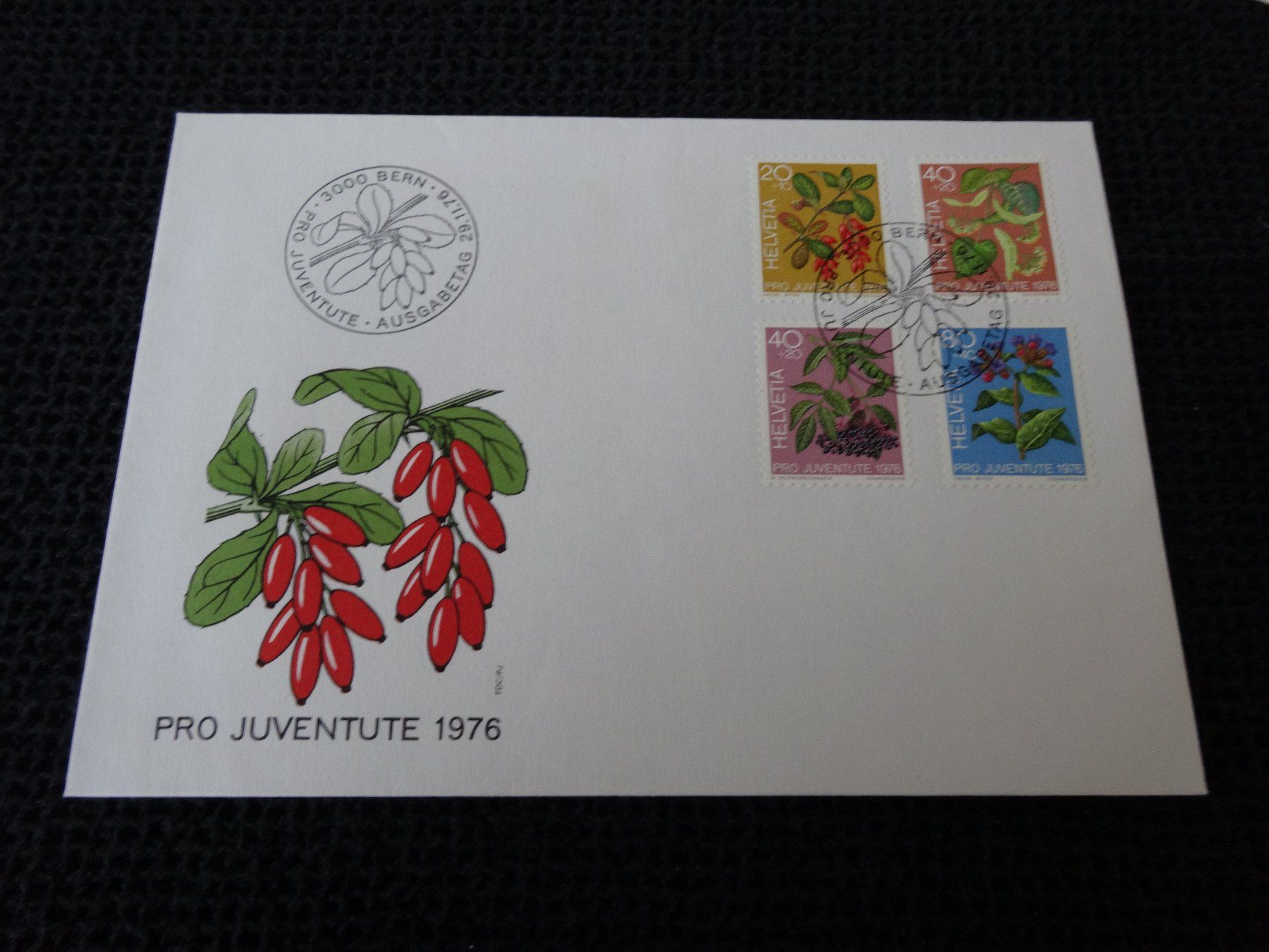 Alle Briefmarken: Sonderbrief Pro juventute  1976 – Gebraucht aus Neerach von jenny062