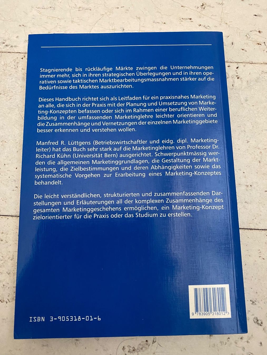 Libri: Buch - Marketing Planung – Usato da Bellach venduto da Legdance 1