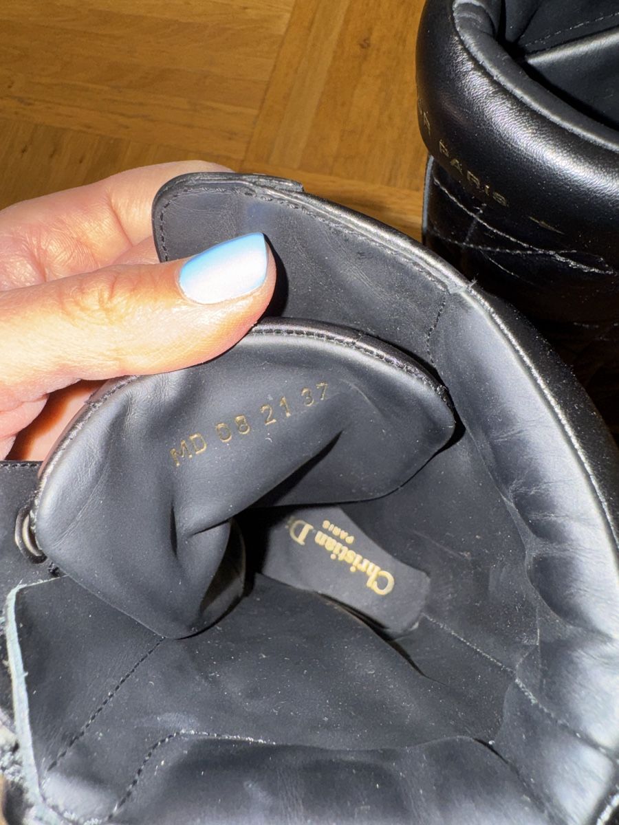 Dior Scarpe da donna: Christian Dior Boots – D-Unit – Usato da Basel venduto da Mxnai 9