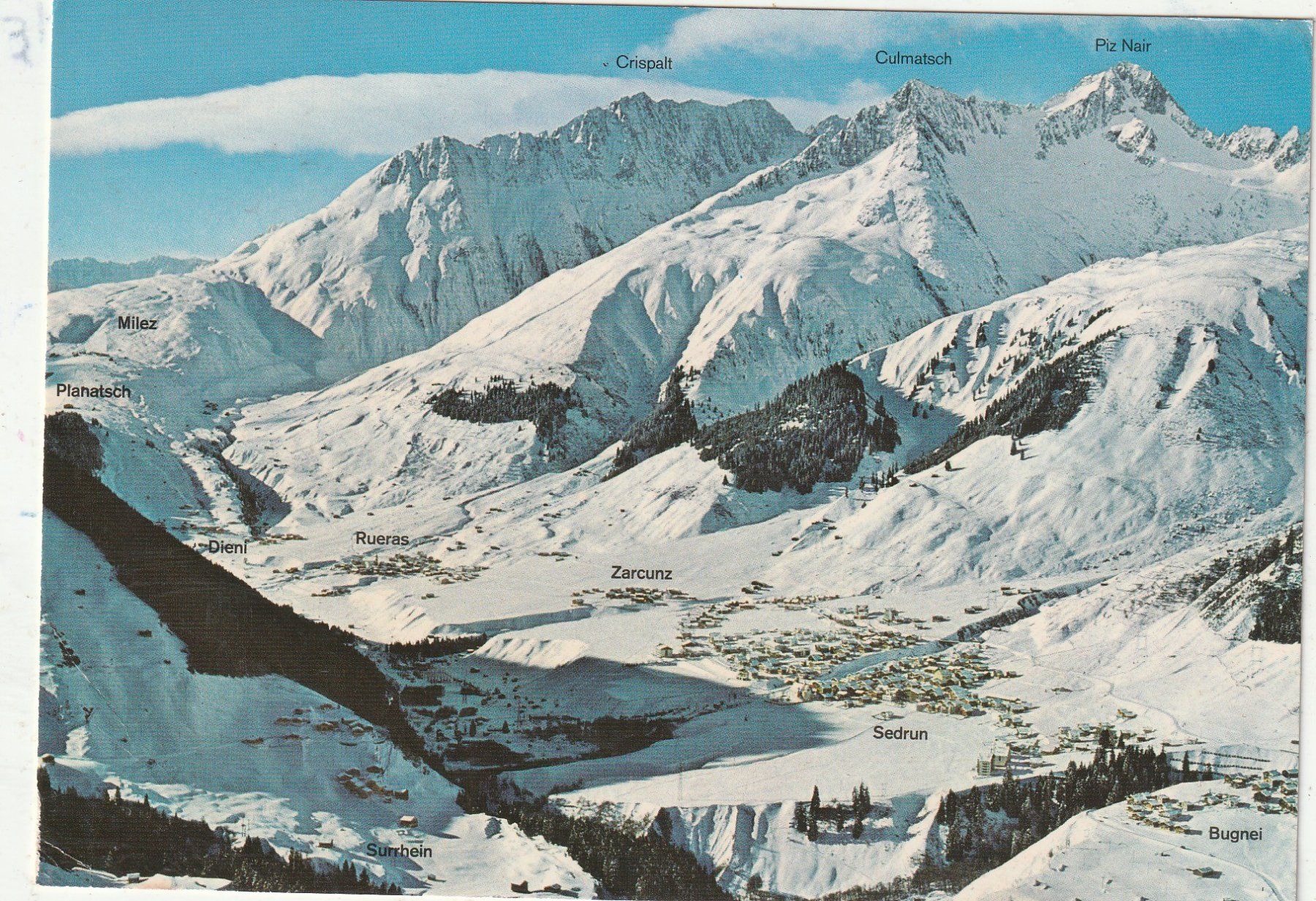 Cartes postales: Sedrun Winter – D'occasion à Lumbrein par made02