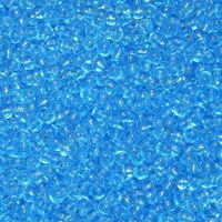 Saatperlen Transparent Light Aqua 3mm