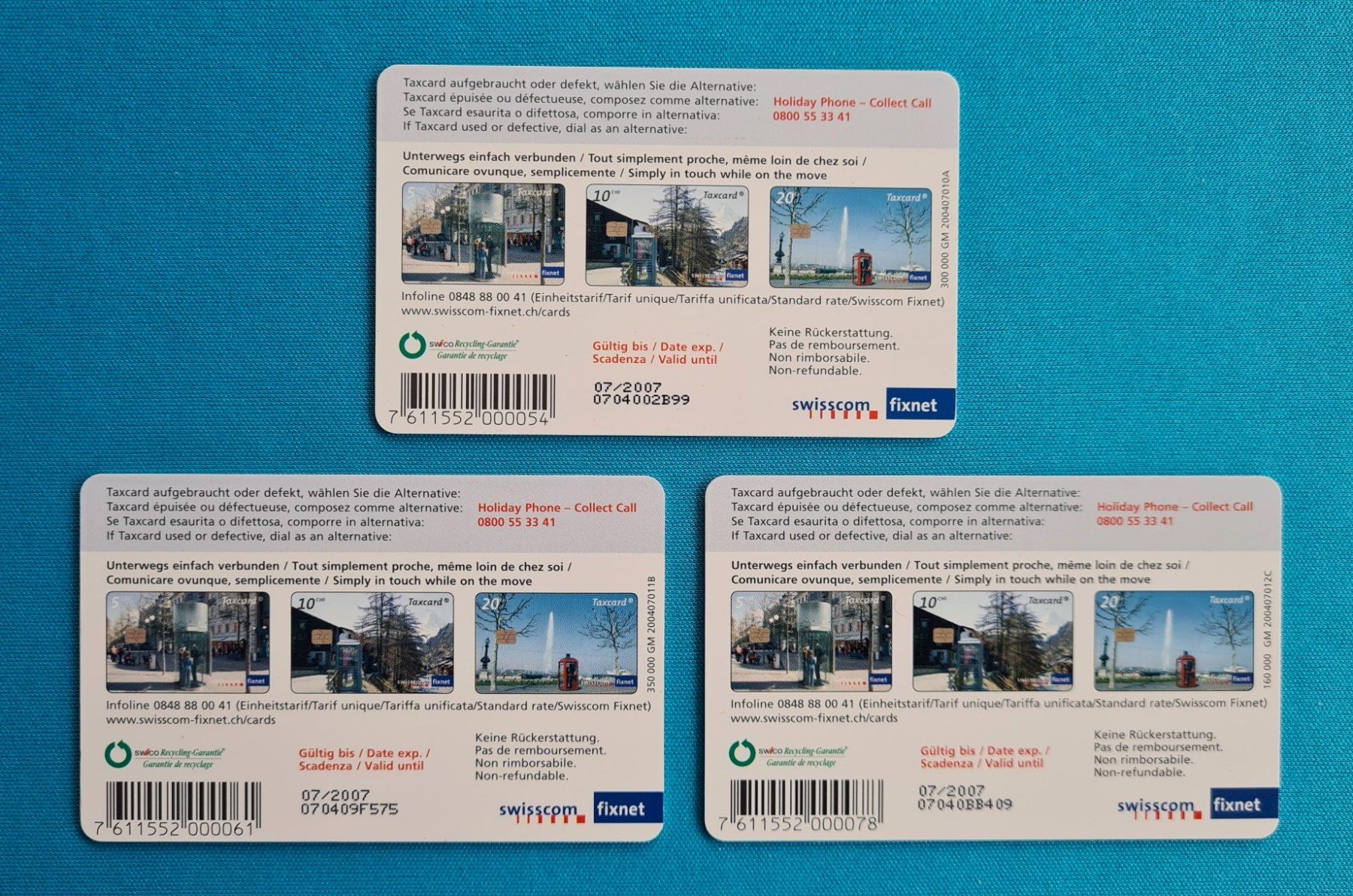 Swisscom Telefon- & Taxkarten: Taxcard – Gebraucht aus Saland von V-Tour 1