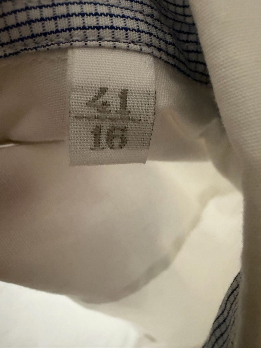 Chemises: Camicia bianca Uomo taglia 41/16 usata – D'occasion à Lugano par can_xdd8 5