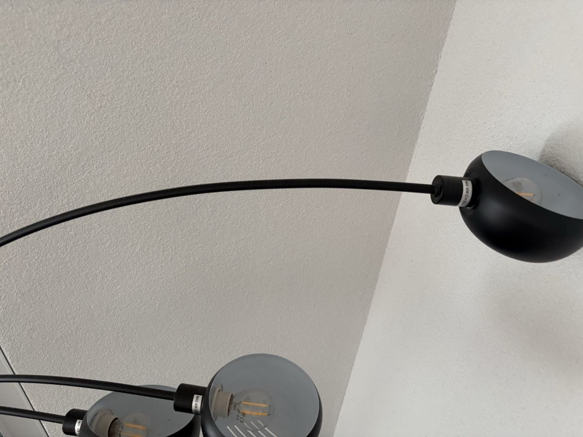 Lampade: Bogenlampe schwarz – Usato da Lichtensteig venduto da lau_2999 1