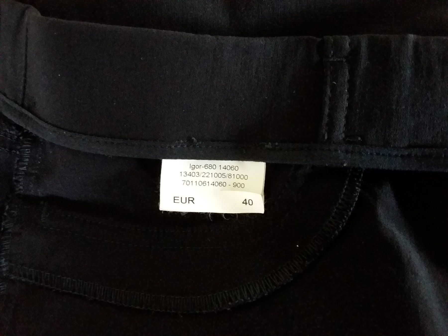 Pantaloni: STEHMANN IGOR Stretch Hose, straight ankle, Gr 40 – Usato da Immensee venduto da Btrutmann 2