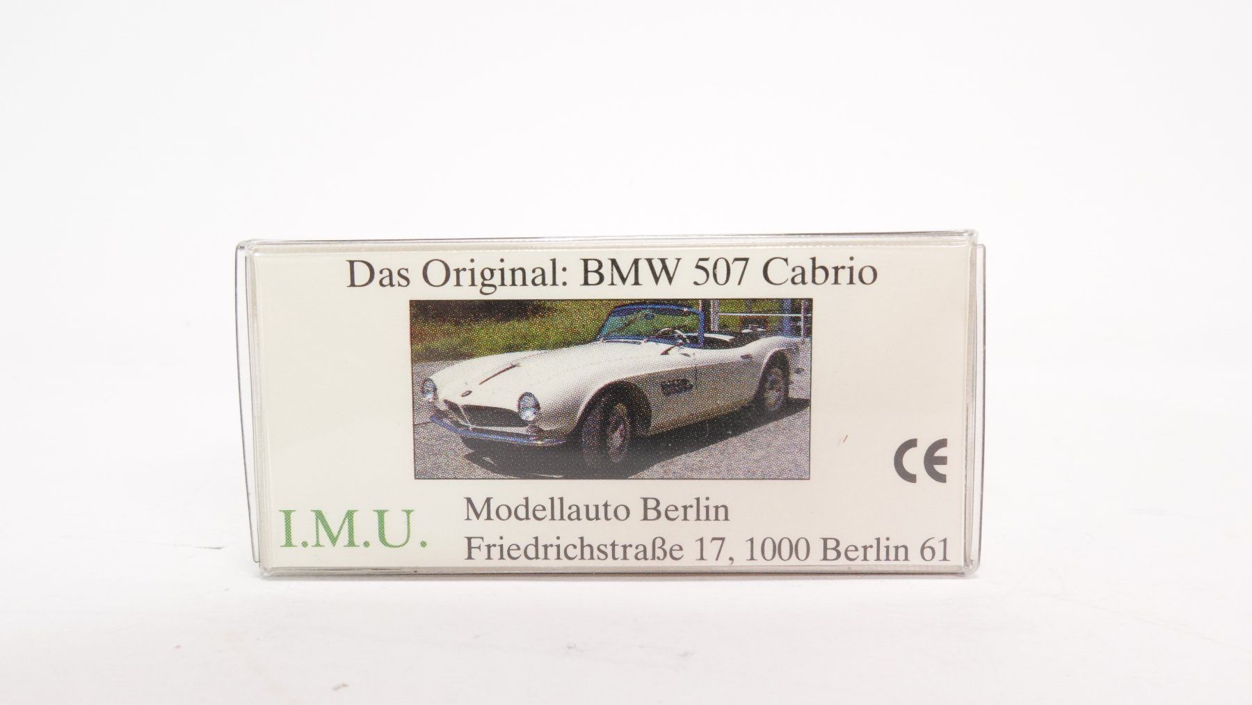 Modellini d'auto: c1 I.M.U BMW 507 Cabrio schwarz – Usato da Uetendorf venduto da tigermuegi 3