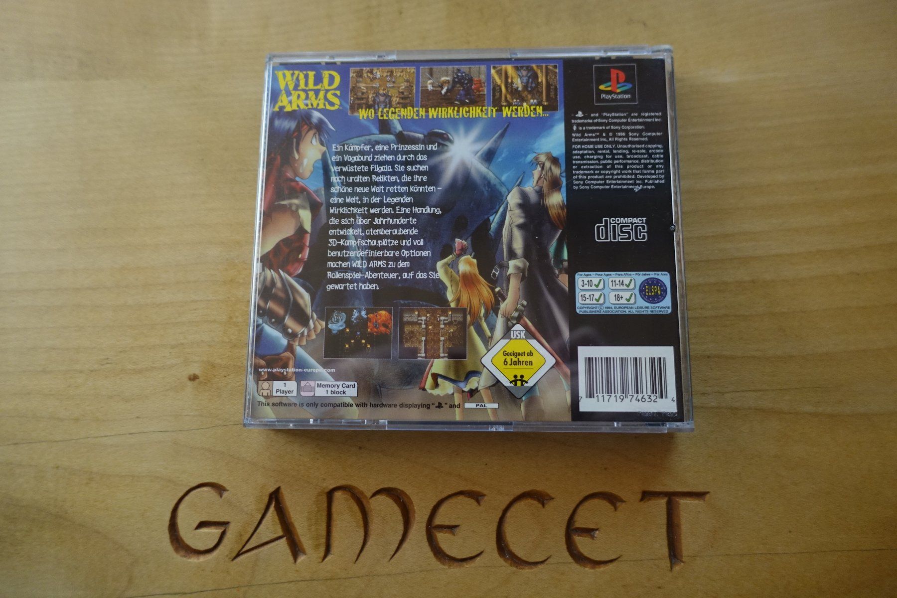 Sony Giochi: Wild Arms – Usato da Steinach venduto da Gamecet 2