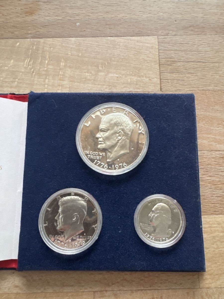 Tutti le monete: US Mint Bicentennial Silber Proof Set, 1776-1976 – Usato da Brunnen venduto da Holz-style 2