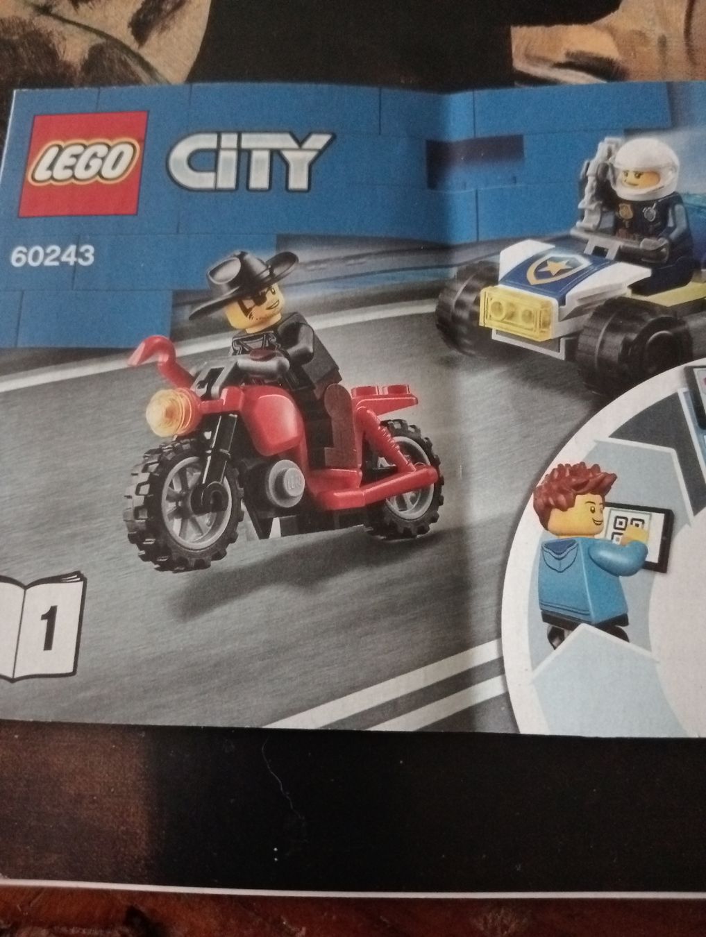 Lego Kit di costruzioni: Lego City Polizei Motorrad 60243 – Usato da basel venduto da persofort