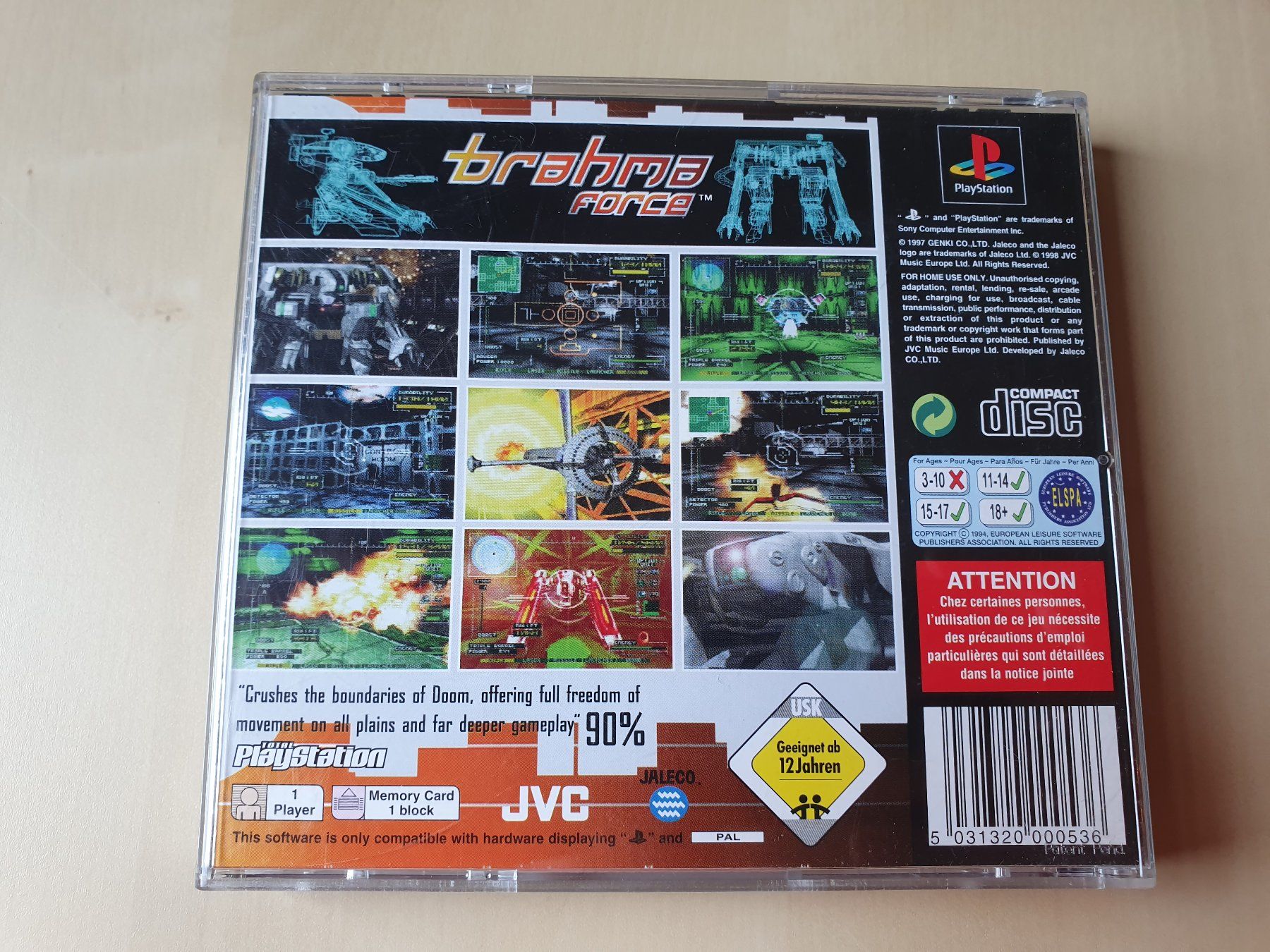Sony Giochi: Brahma Force – Usato da Stansstad venduto da collectorsshop 1