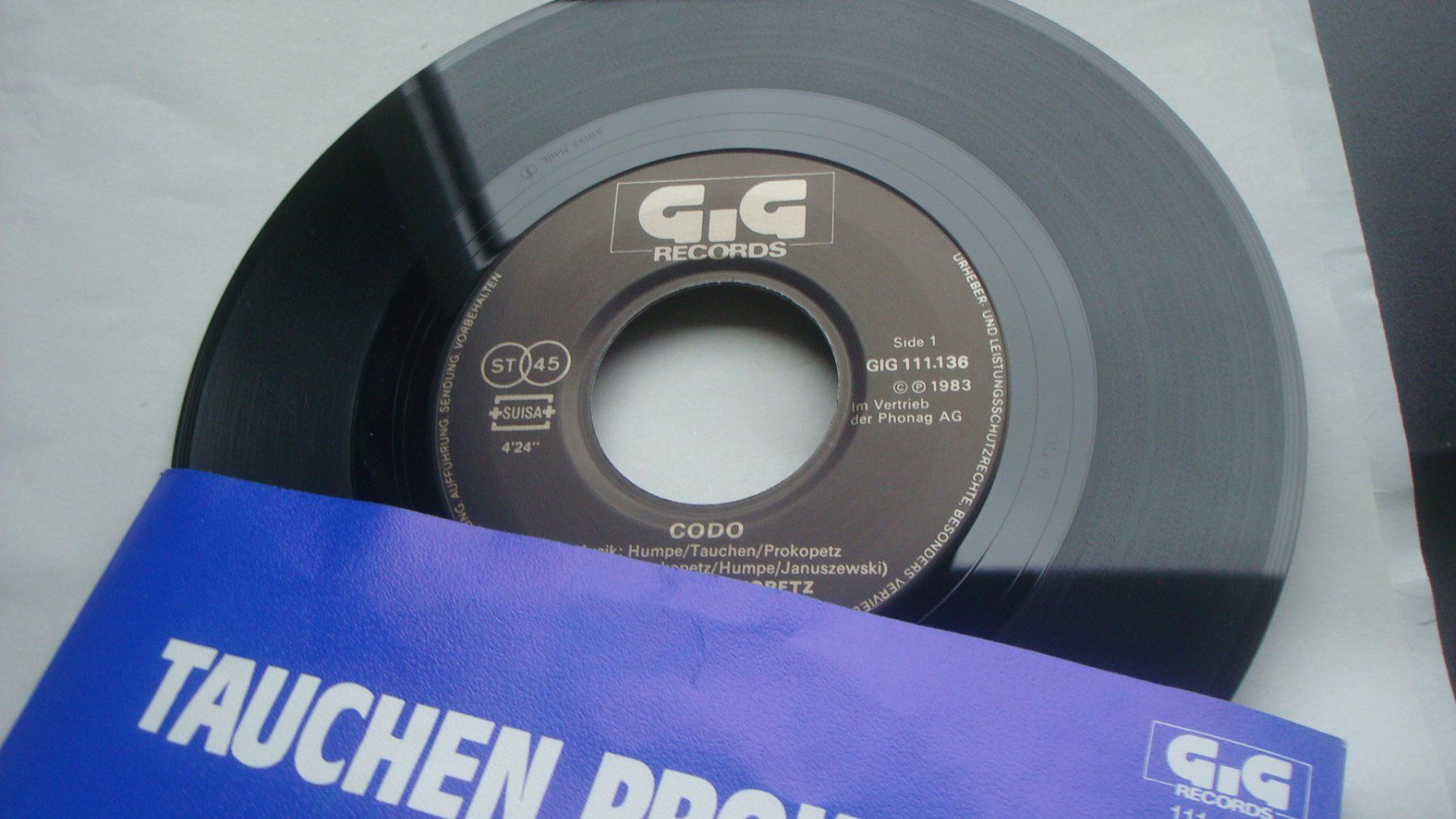 Dischi in vinile: Tauchen Prokopetz Codo aus der LP "Döf" 1983 – Usato da Münchenstein venduto da Pesci6 1