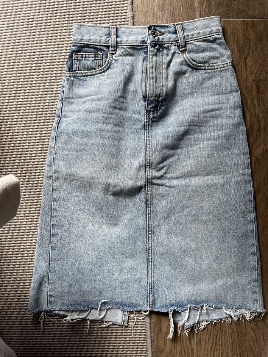 Mango Gonne: Jupe en jean bleu clair, Mango, taille S – Nuovo (secondo la descrizione) da Hauterive NE venduto da Lipal 1