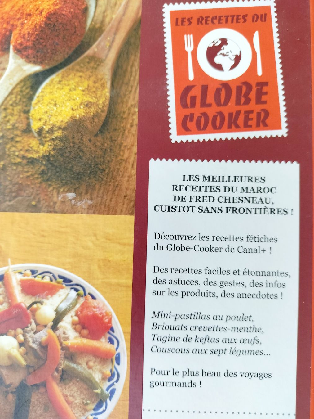 Libri: Maroc - Les recettes du Globe Cooker Frédéric Chesneau Mango – Usato da Cortaillod venduto da rozinna 1